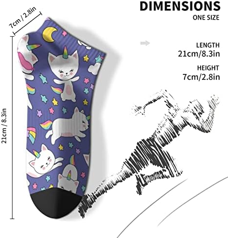 unicorn Erkek Mürettebat Çorap Ayak Bileği erkek çorabı Mürettebat Çorap Moda Pamuk No Show Çorap Kızlar için