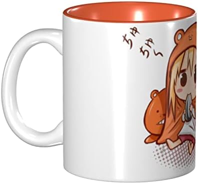 Himouto Umaru-Chan Anime Kahve Kupa seramik Fincan Büyük Kapasiteli Su Bardağı çay bardağı Komik Yenilik Kupalar Özel