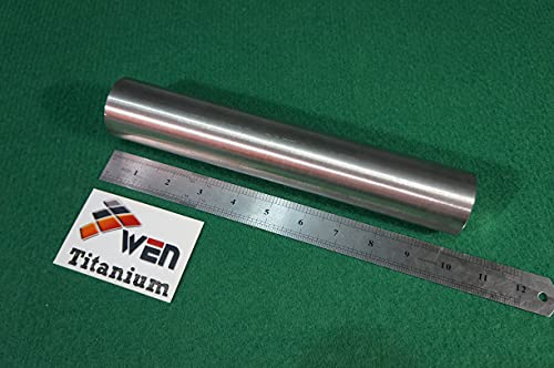 45mm Titanyum 6al-4v yuvarlak çubuk 1.77 x 10 Ti Sınıf 5 Katı Metal Alaşımlı çubuklar