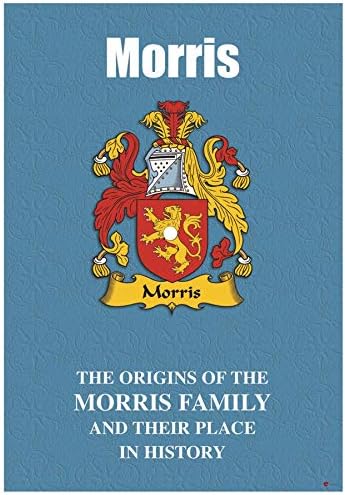 I LUV LTD Morris ingilizce Aile Soyadı Kısa Tarihsel Gerçekleri İçeren Tarih Kitapçığı