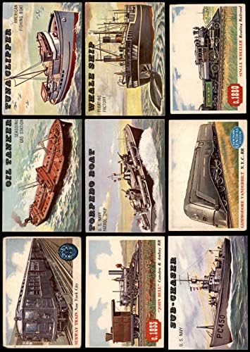 1955 Raylar ve Yelkenler Neredeyse Tamamlandı Ana Set (Kart) GD+