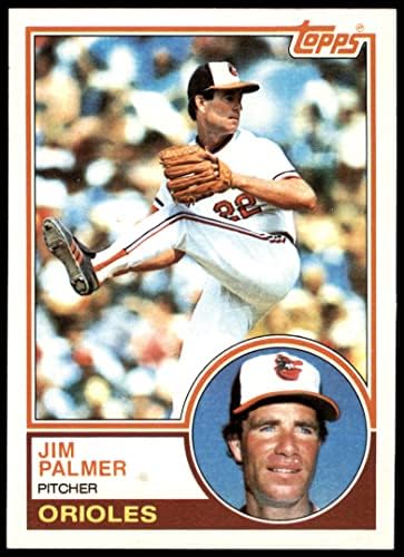 1983 Topps 490 Jim Palmer Baltimore Orioles (Beyzbol Kartı) NM / MT Orioles