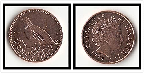 Avrupa Cebelitarık 1 Kuruş Para 1999 Versiyonu Yabancı Sikke Hatıra Koleksiyonu