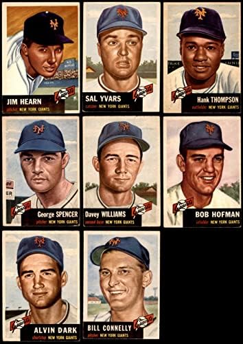 1953 Topps New York Giants Takım Setine Yakın New York Giants (Set) VG / ESKİ Devler