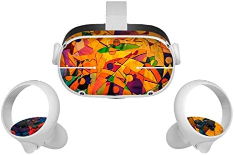 Oculus Quest 2 VR Kulaklık ve Denetleyici Sticker, Vinil çıkartma kaplama VR Kulaklık ve Denetleyici, sanal Gerçeklik