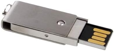 LUOKANGFAN LLKKFF Bilgisayar Veri Depolama 8GB Metal Serisi Push-Pull Tarzı USB 2.0 Flash Disk (Gümüş)