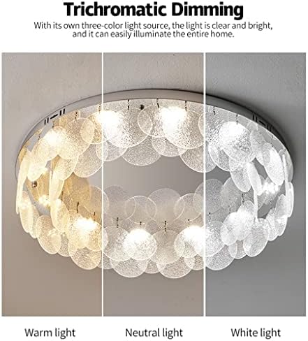 XXXDXDP tavan ışık cam kristal LED tavan ışık yatak odası yemek odası oturma odası çalışma çatı ev dekor aydınlatma