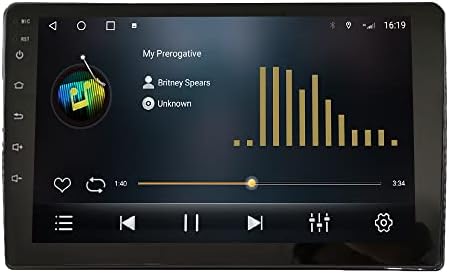 Android 10 Autoradio Araba Navigasyon Stereo Multimedya Oynatıcı GPS Radyo 2.5 D Dokunmatik Ekran İçinperodua BEZZA