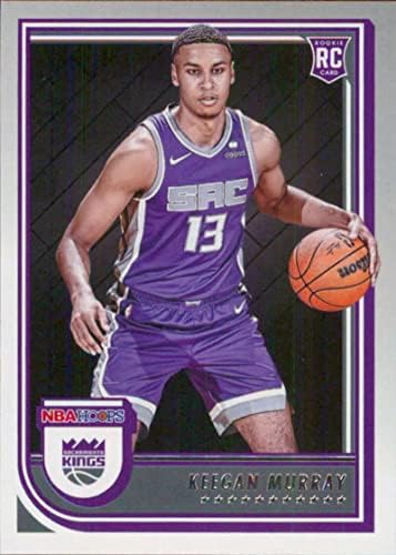 2022-23 Çemberler 234 Keegan Murray RC Çaylak Sacramento Kings NBA Basketbol Ticaret Kartı