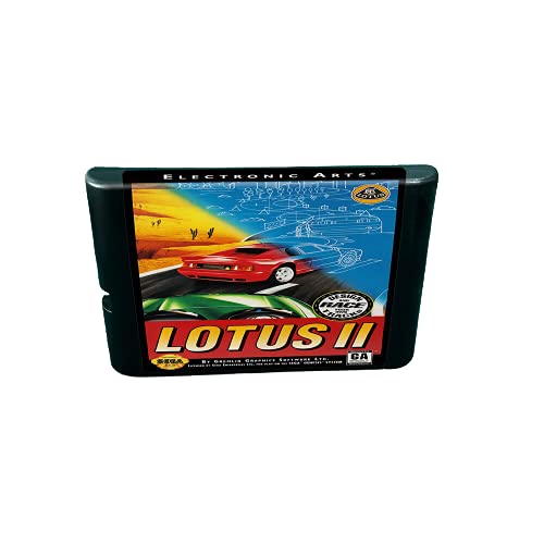 Adıtı Lotus II-Genesis MegaDrive Konsolu İçin 16 bitlik MD Oyunları Kartuş (ABD, AB Durumda)