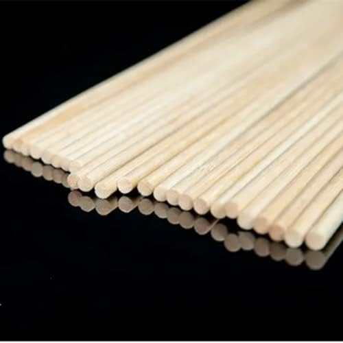 N / B 500 Adet Doğal bambu sopalar, Güvenli ve Sağlıklı, Kalıp Reddediyorum, Marshmallow için Kullanılan, Şekerlenmiş