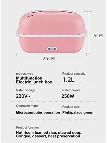 ZHUHW Taşınabilir Elektrikli ısıtılabilir yemek kutusu gıda ısıtıcı konteyner ısıtıcı Bento Kutusu gıda ısıtıcısı