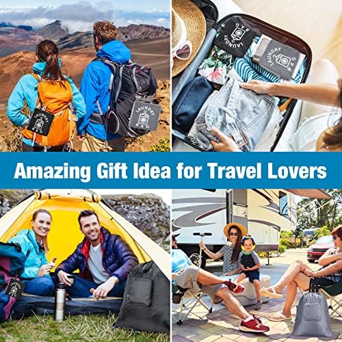Seyahat Çamaşır Torbası Kirli Giysiler Çantası Seyahat Çantaları Kirli Çamaşırlar Seyahat Çantası Seyahat için Katlanabilir