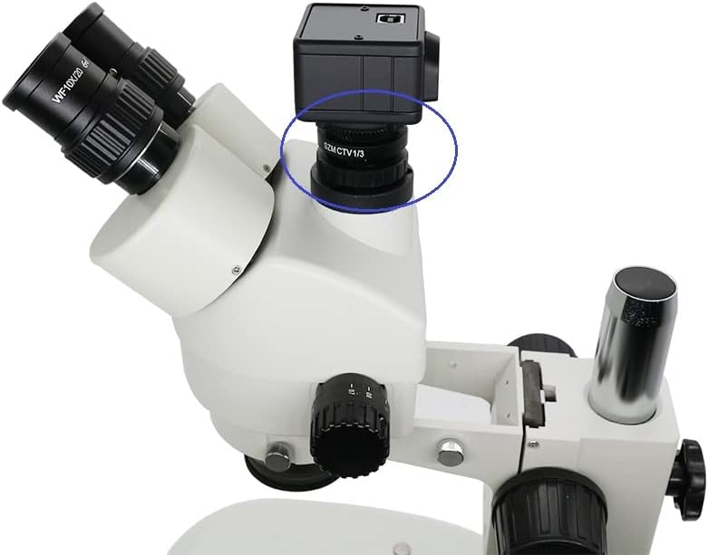Mikroskop Aksesuarları C-Mount Lens 1 / 2CTV 1/3 CTV Kamera Adaptörü, Trinoküler Stereo Mikroskop Laboratuar Sarf