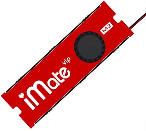 JEYI NVME NGFF M. 2 SSD Soğutucu Alüminyum alaşım levha Termal İletkenlik silikon plaka Soğutma Fanı (Kırmızı)