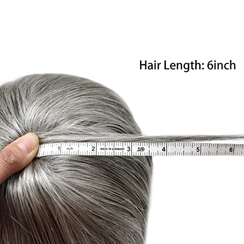 Erkekler İçin peruk Gerçek avrupa insan saçı Değiştirme sistemleri Tam enjeksiyon PU Saç Üniteleri Dayanıklı İnce