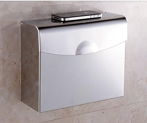 Tuvalet kağıdı tutucu, Paslanmaz çelik, Banyo doku kutusu tuvalet kağıdı kutusu Su Geçirmez tuvalet kağit kutu tuvalet