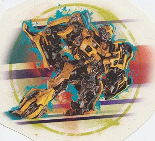 3 İnç Bumblebee Transformers Çıkartması Autobotlar Robotlar Çıkarılabilir Peel Kendinden Yapışkanlı Vinil Dekorasyon