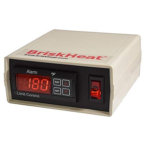 HL101 Dijital Sıcaklık Limit Kontrolörü-Tip-K-NEMA 6-15 - °F 240volt