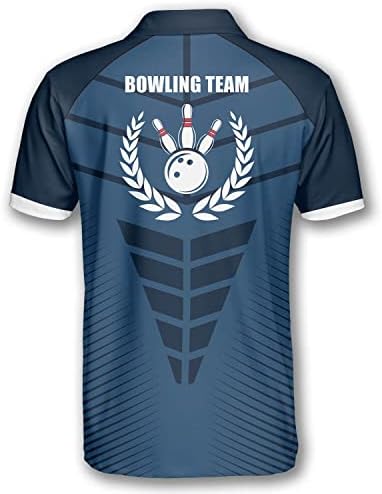 Erkekler için PRİMESTY Özel Bowling Gömlekleri, Kişiselleştirilmiş Bowling Formaları, Özel Ad ve Takım Adı Bowling