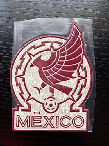Meksika Futbol Futbol Futbol Spor Demir On Aplike Yama Rozeti (Yeşil)