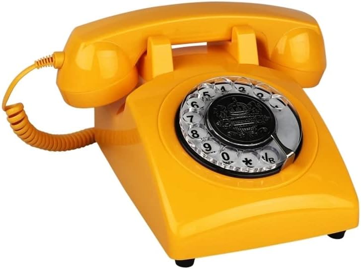 N / A Ev Kablolu Sabit Telefon Vintage Antika Telefon Arama Telefon Çok Fonksiyonlu Mini Telefon Ofis Aksesuarları