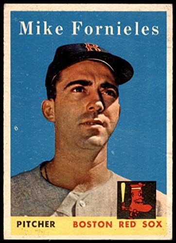 1958 Topps 361 Mike Fornieles Boston Red Sox (Beyzbol Kartı) İYİ Red Sox