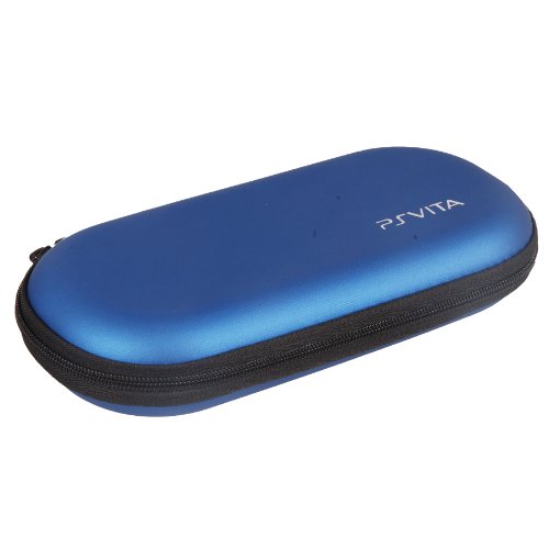 PlayStation Vita PS VİTA için WantMall Mavi Sert Koruyucu Taşıma Çantası
