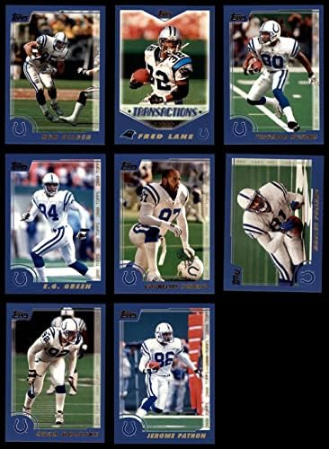 2000 Topps Indianapolis Colts Neredeyse Tamamlandı Takım Seti Indianapolis Colts (Set) NM / MT Colts