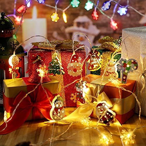 Riakrum 4 adet noel led lamba kardan adam Noel baba dize ışık, baston şeker, Noel Baba, koltuk değneği çorap, kar