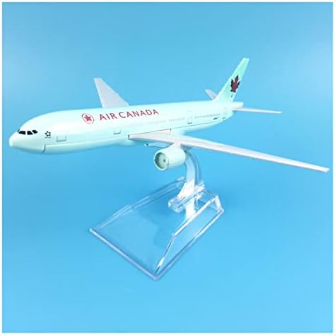 RCESSD Kopya Uçak Modeli 16CM Hava Kanada Boeing 777 Havacılık Airbus Metal Alaşım Minyatür Uçak Modeli Uçan Araç