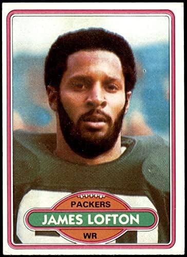 1980 Topps 78 James Lofton Green Bay Packers (Futbol Kartı) ESKİ/MT Packers Stanford