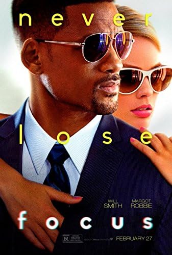 ODAK-11.5 x 17 Orijinal Film Afişi Bir Sayfa 2015 Will Smith Margo Robbie