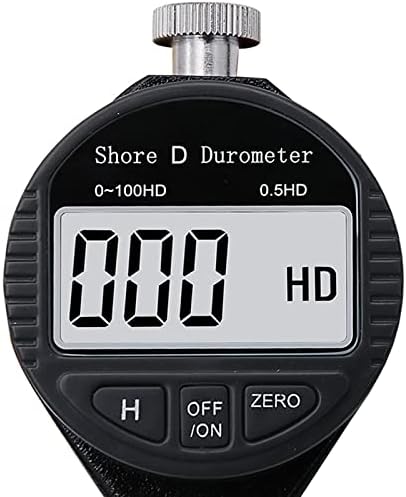 Maızoon Dijital Durometre, Shore D sertlik test cihazı, lcd ekran 0-100HD, Lastik Plastik Kauçuk Deri Test Aracı,