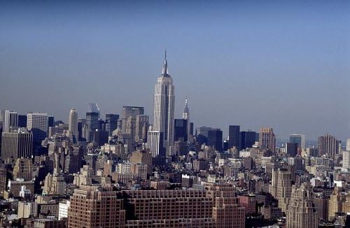 Fotoğraf: Havadan Görünüm, Empire State Binası, New York, NY, Gökdelenler, Şehir Manzarası, Highsmith