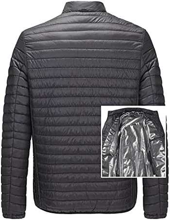 Isıtmalı ceket erkekler kadınlar için hafif USB elektrikli ısıtma ceket 3 ısıtma panelleri Kış sıcak pamuk ısıtmalı
