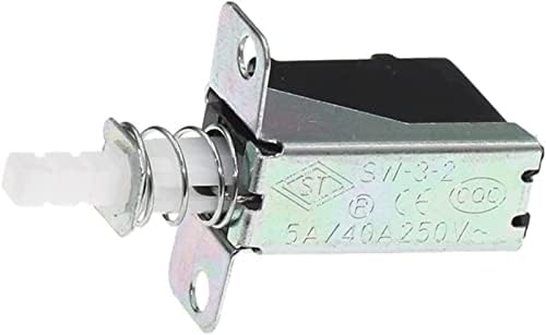 XİANGBİNXUAN Mikro Anahtarı 100 ADET Düz Anahtar Kendinden Kilitleme Anahtarı KCD-A10 SW-3 A04 Güç Anahtarı 2pin Dış