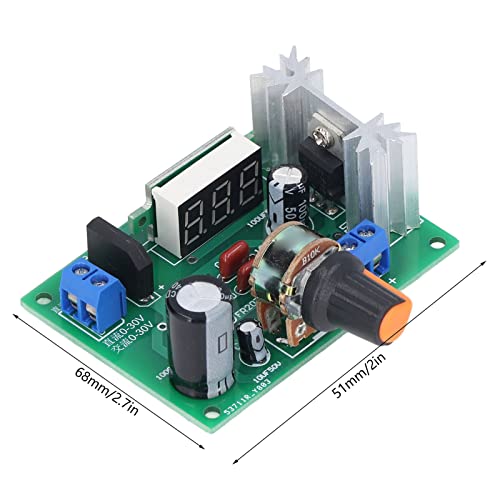 Voltaj Regülatör Modülü, Yüksek verimli Dijital ekran güç kaynağı dönüştürücü kartı Elektrik ekipmanları için çift