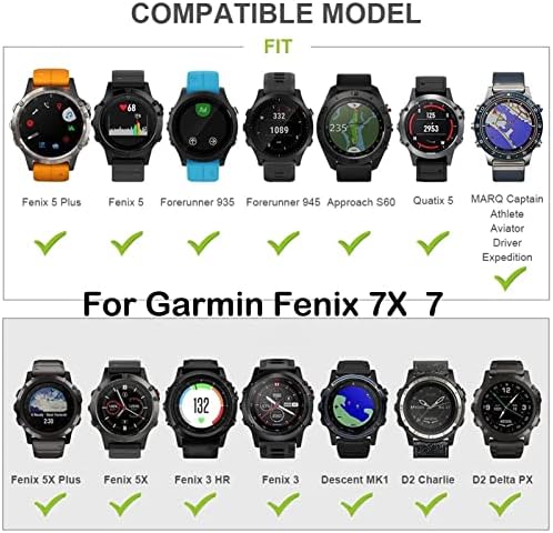 CZKE Silikon Hızlı Bırakma Watchband Garmin Fenix 7X7 7S İzle Kolaylık Bilek Bandı Kayışı Fenix 6 Pro İzle 26 22MM