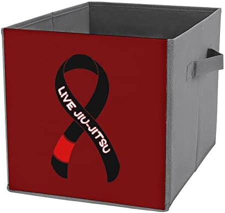 Jiu-Jitsu Japon Katlanabilir eşya kutuları Küpleri Organizatör Moda Kumaş saklama kutuları Ekler Küp Çekmeceli 11