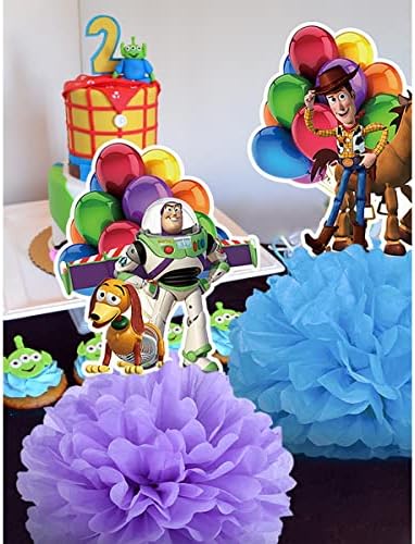 6 Oyuncak Parti Centerpieces Petek Süslemeleri Doğum Günü Parti Malzemeleri Çocuklar için