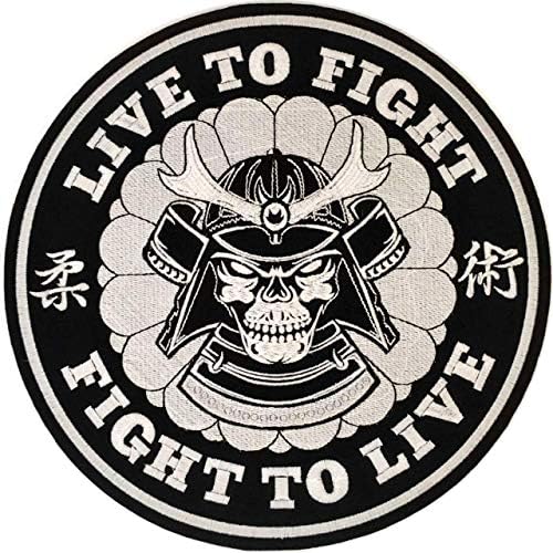 Japon Samuray Savaşçısı BJJ Yama Savaşmak için Canlı, Brezilya Jiu Jitsu BJJ Gi Yamalar Jiu Jitsu Tırnak, BJJ Onun