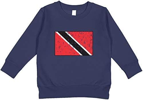 Amdesco Trinidad ve Tobago Bayrağı Trini Yürümeye Başlayan Çocuk Sweatshirt