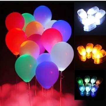 10 Adet LED balon ışıkları lambaları kağıt fenerler lamba ev düğün parti dekoratif ışıklar