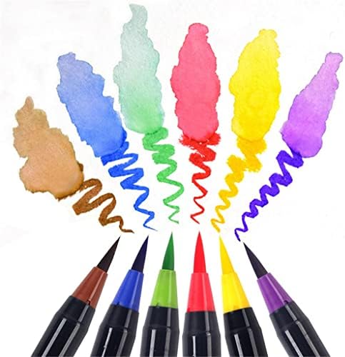 DLOETT 120 Renk Suluboya Kalem Seti Çift Uçlu Fırça Sanat Kalem Çizim Boyama Kaligrafi Sanat Malzemeleri Boyama