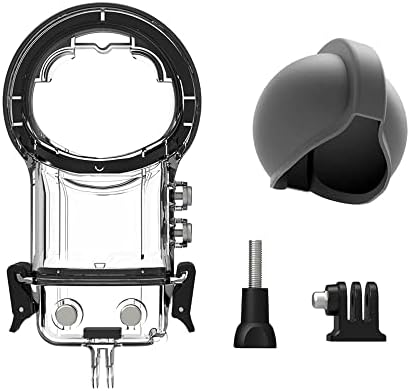 Panoramik Spor Kamera Dalış Çantası su geçirmez muhafaza Dalış Koruyucu Kılıf Sualtı 50 M Silikon lens kapağı Değiştirme