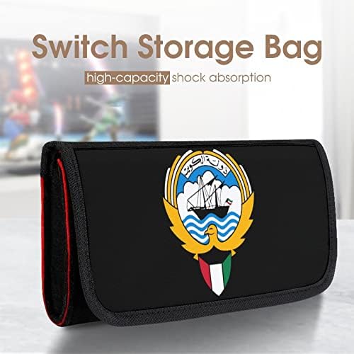 Kuveyt Arması için Taşıma Çantası Anahtarı Taşınabilir Oyun Konsolu saklama çantası Tutucu Kart Yuvası ile Aksesuarları