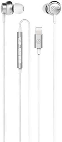 Yıldırım Cihazları için Scosche ıDR500LW-XVSP2 Kablolu Kulaklıklar, Gümüş / Beyaz