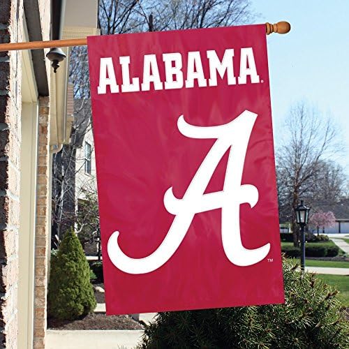 Parti hayvan Alabama Crimson Tide aplike afiş bayrakları