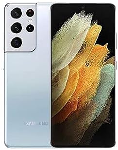 Galaxy S21 Ultra 5G 256GB / Fabrika Unlocked Kore Versiyonu 5G Akıllı Telefon / Pro Dereceli Kamera, 8K Video, 108MP
